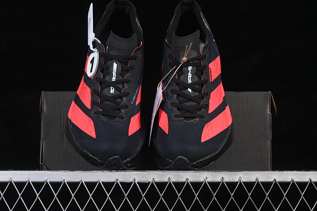 Adidas [KH8840]-[ADIZERO ADIOS PRO 4 CORE BLACK/LUCID RED/CLOUD WHITE]-[WOMAN:36-39]-[MAN:40-46] - Image 13