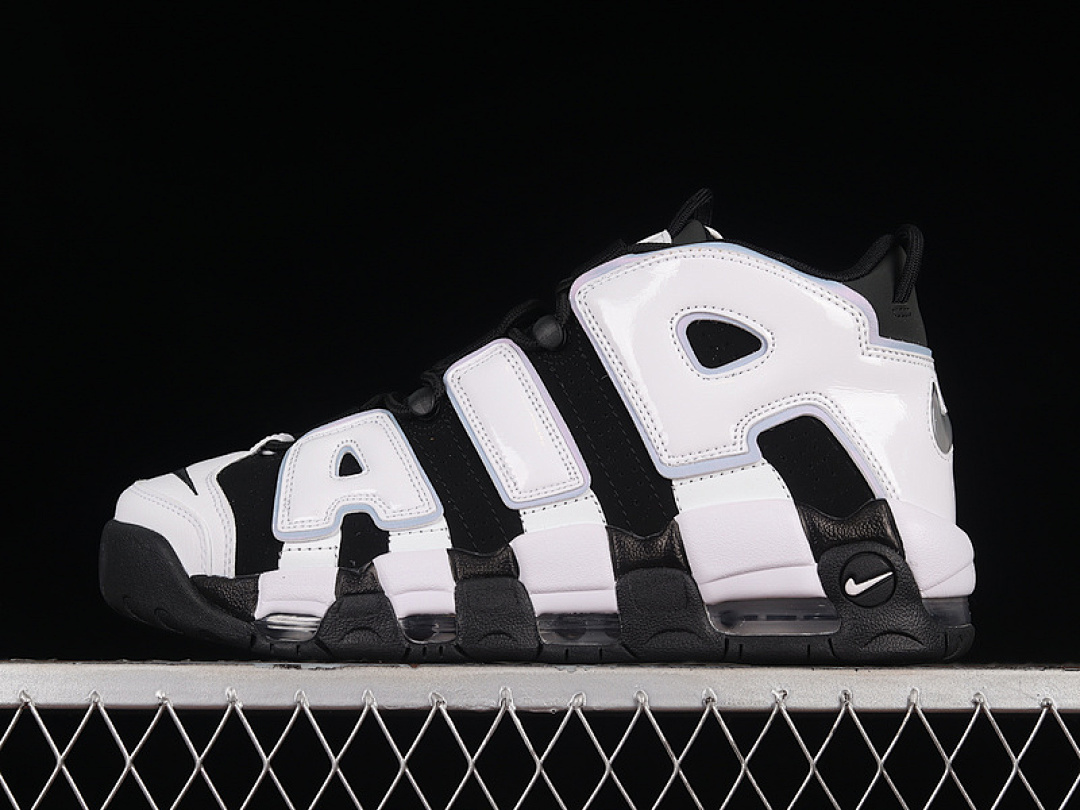 Nike [DV0819-001]-[AIR MORE UPTEMPO BLACK/WHITE/MULTI-COLOR/COBALT BLISS]-[WOMAN:36-39]-[MAN:40-45], photo 1