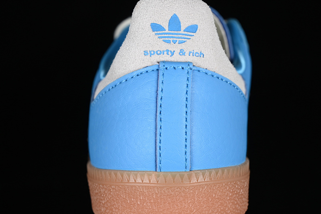 Adidas [IE6975]-[SAMBA OG SPORTY&RICH GREY/BLUE/BROWN]-[WOMAN:35-39]-[MAN:40-46] - Image 7