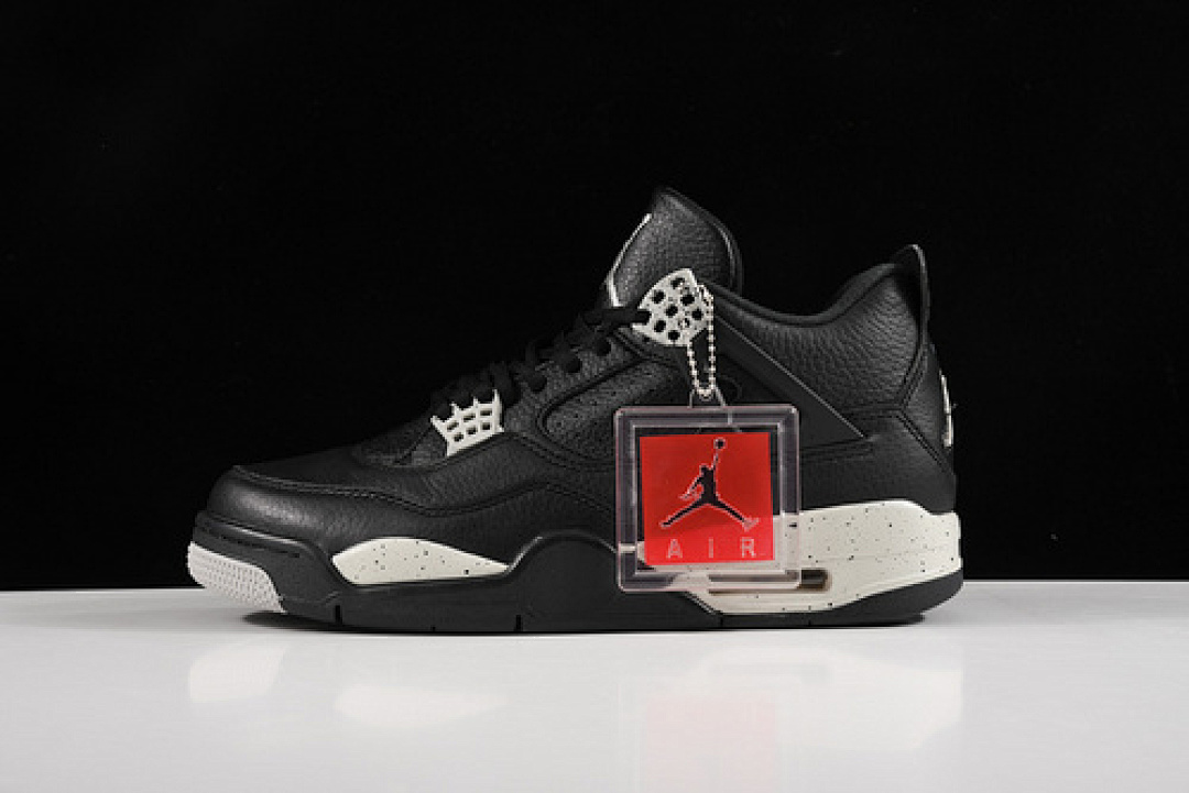 Jordan AIR Jordan 4 RETRO LS OREO BLACK/TECH GREY-BLACK · 314254-003, photo 1