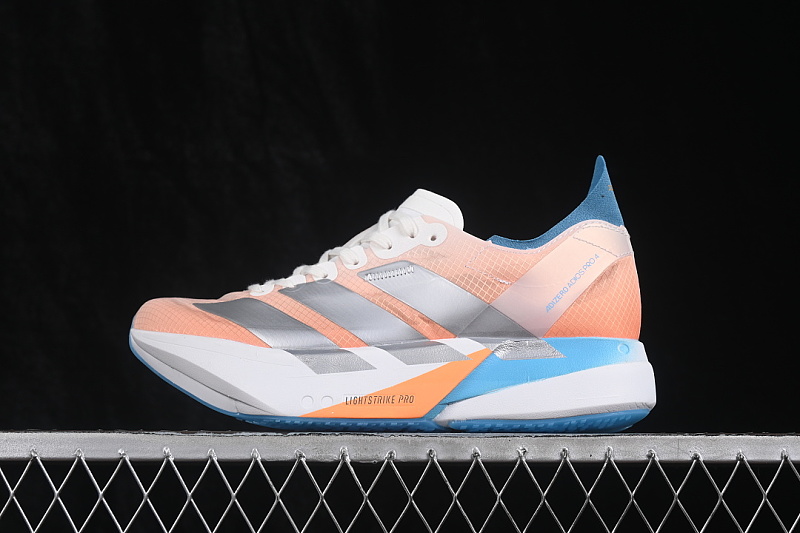 Adidas Adidas BREATHABLE AND LIGHTWEIGHT RUNNING SHOES ORANGE/BLUE/GREY · KH6360, photo 1
