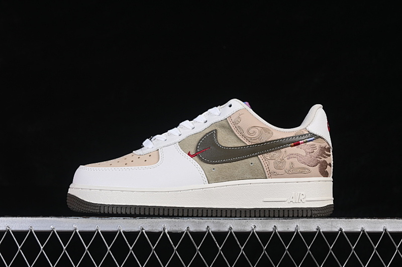 Nike Nike AIR FORCE 1 07 LOW WHITE/BROWN/GREEN · IQ1119-088, photo 1