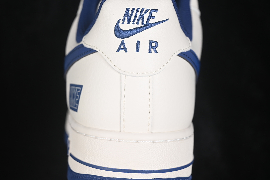 Nike [JP8028-075]-[AIR FORCE 1 07 LOW CASUAL SNEAKERS NAVY BLUE/WHITE]-[WOMAN:36-39]-[MAN:40-45] - Image 6