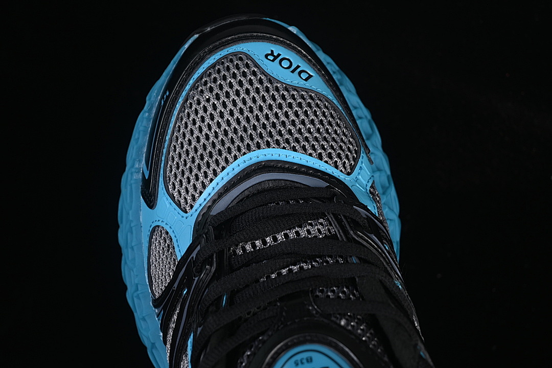 Dior [LOW-TOP CASUAL SPORTS SHOES BLUE/BLACK]-[WOMAN:36-39]-[MAN:40-46] - Image 10