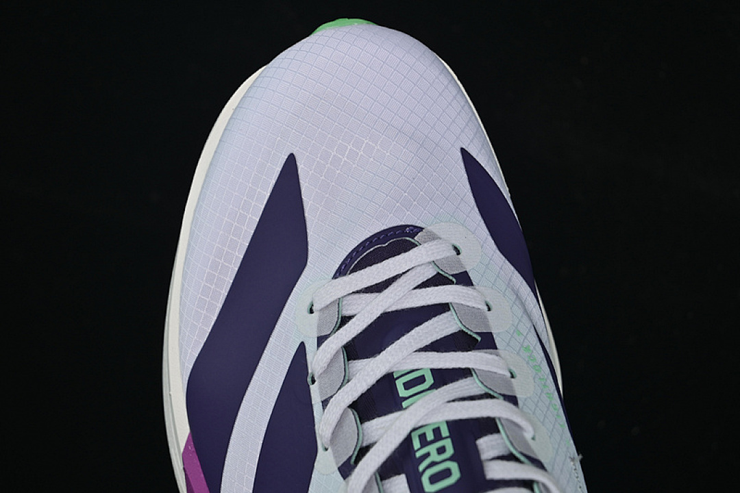 Adidas [JR1656]-[ADIZERO ADIOS 4 M WHITE/PURPLE]-[WOMAN:36-39]-[MAN:40-46] - Image 10