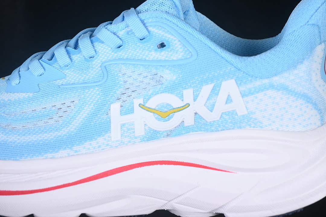 On Running [1162031 SBLF]-[ONE ONE CLIFTON 10 MESH RUNNING SHOES SKY BLUE/WHITE]-[WOMAN:36-39]-[MAN:40] - Image 7