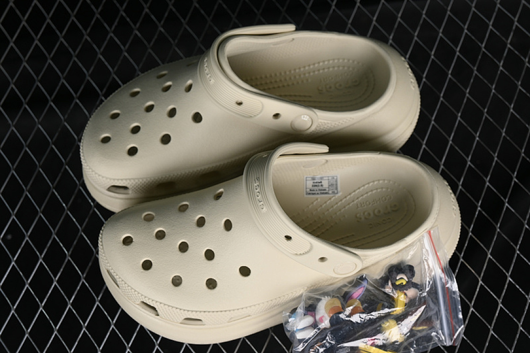 Crocs [CROCS DUAL USE BEACH HOLE SHOES GREY]-[WOMAN:34-39]-[MAN:40-46] - Image 6