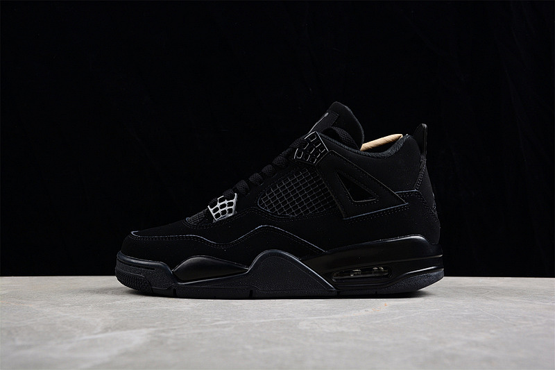 Jordan AIR Jordan 4 RETRO BLACK CAT 2020 BLACK/BLACK/LIGHT GRAPHITE · CU1110-010, photo 1