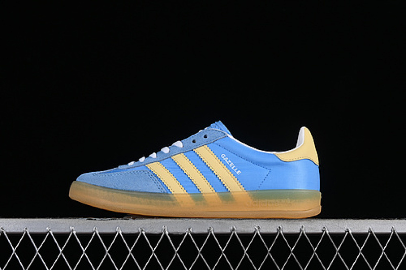 Adidas ORIGINALS GAZELLE INDOOR SEMI BLUE BURST/ALMOST YELLOW/CLOUD WHITE · IE2960, photo 1