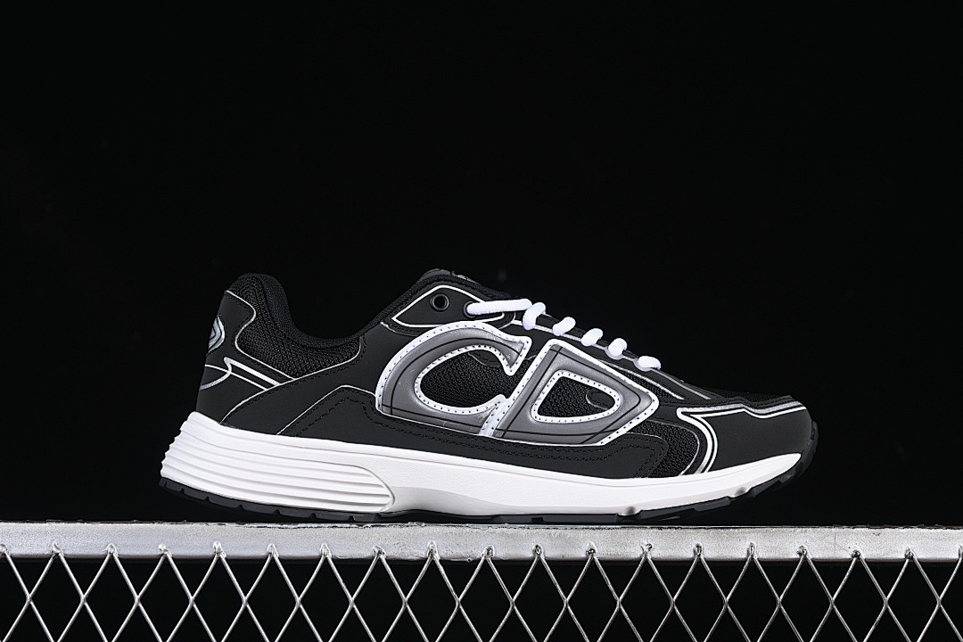 Dior [CASUAL SNEAKERS BLACK/WHITE]-[WOMAN:35-39]-[MAN:40-46] - Image 16