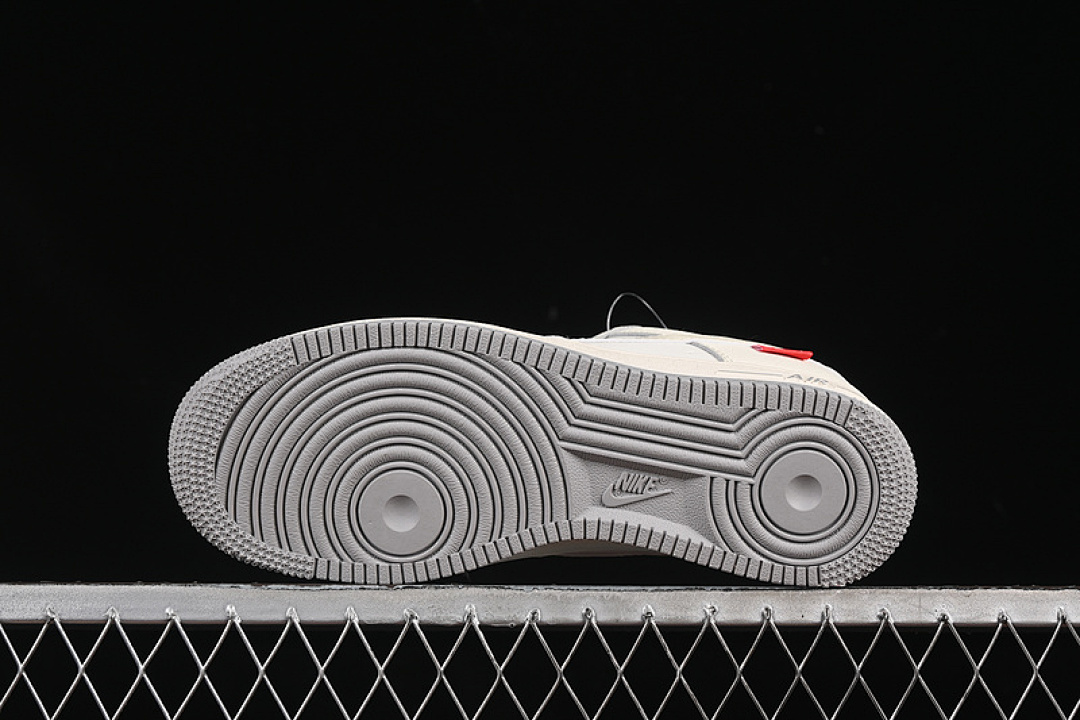 Nike [XX3168-195]-[AIR FORCE 1 07 LOW SUPREME GREY/RED]-[WOMAN:36-39]-[MAN:40-45] - Image 15