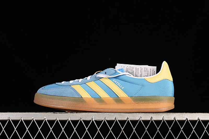 Adidas RIGINALS GAZELLE INDOOR SEMI BLUE BURST/ALMOST YELLOW/CLOUD WHITE · IE2960, photo 1