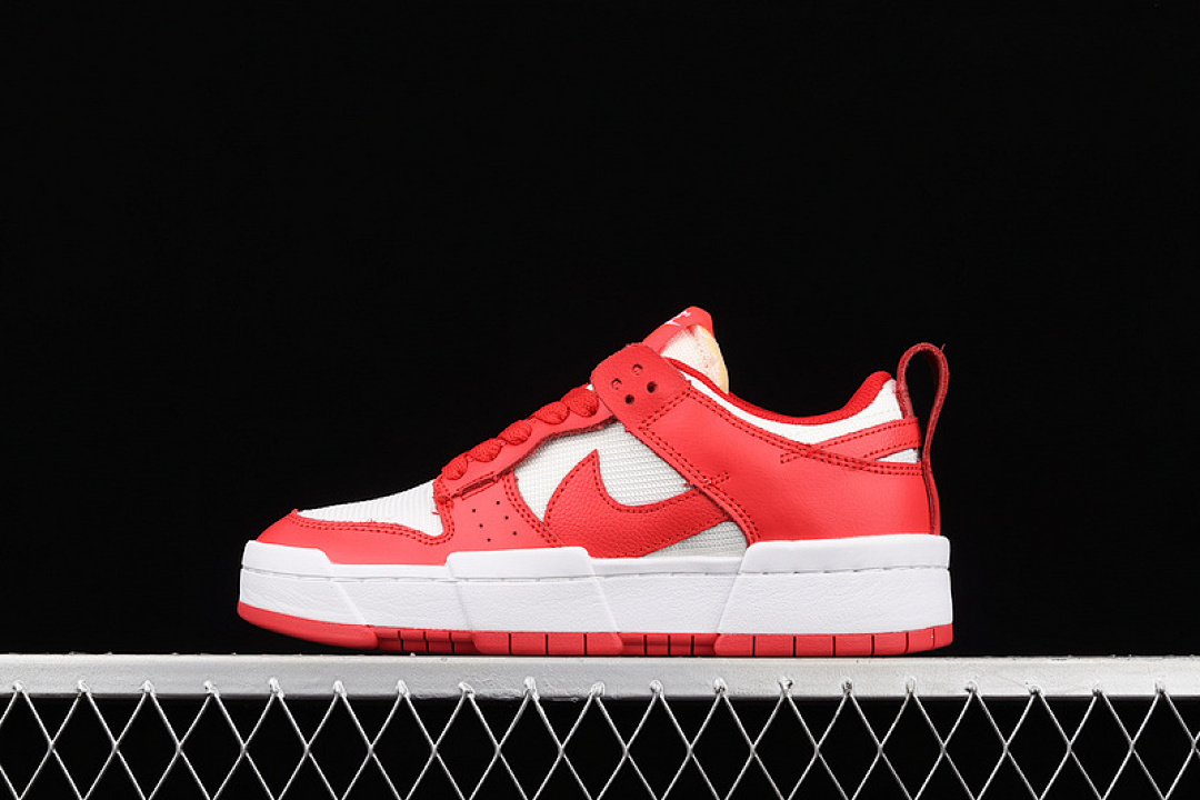 Unbranded [CK6654-601]-[SB DUNK LOW DISRUPT SIREN RED/SIREN RED/WHITE]-[WOMAN:36-39]-[MAN:40-45], photo 1