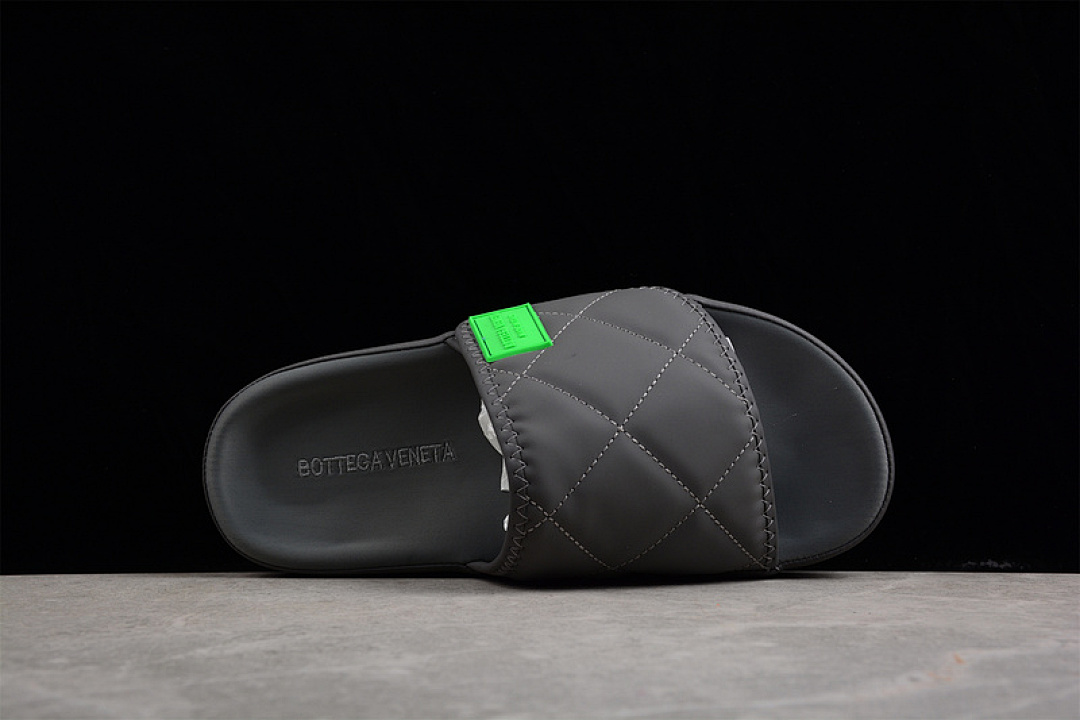 Bottega Veneta [B*V 2022 VELCRO SLIPPERS DARK GREY/DARK GREY]-[MAN:39-45] - Image 10