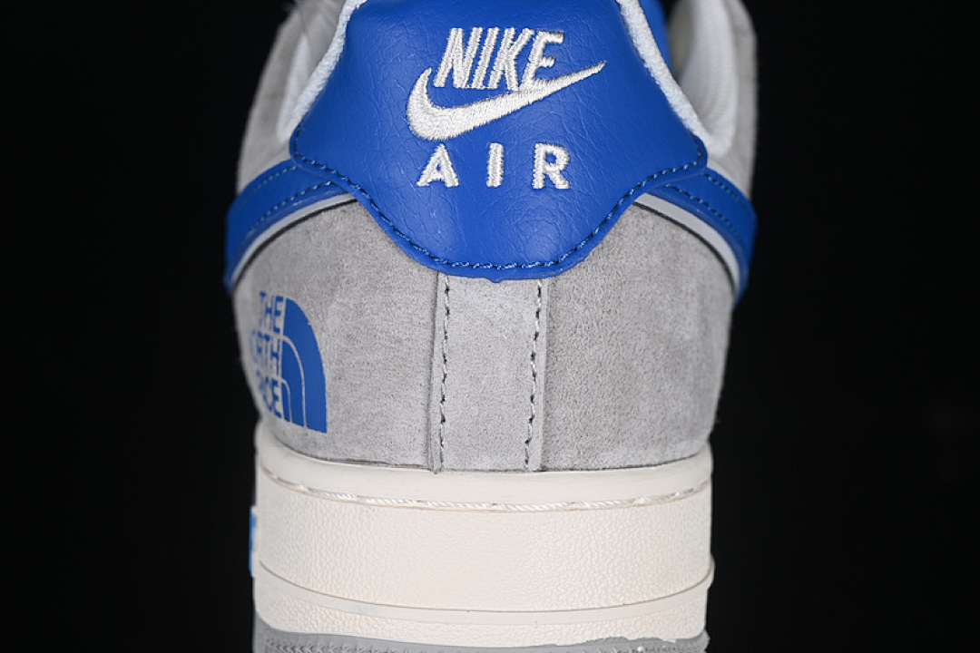 Nike [XZ6188-745]-[AIR FORCE 1 07 LOW WHITE/BLUE/GREY]-[WOMAN:36-39]-[MAN:40-45] - Image 7