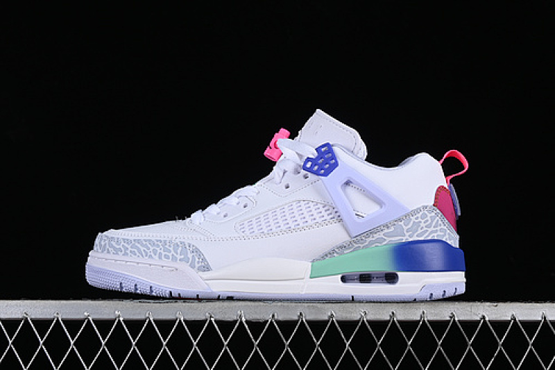 Jordan AIR Jordan SPIZIKE LOW DONGDAN WHITE/INDIGO BURST/PALEST PURP · HF5758-151, photo 1
