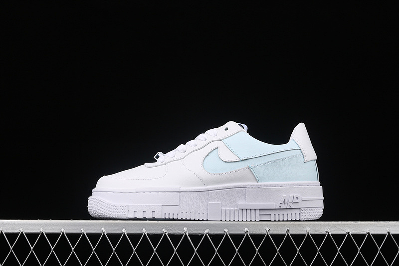 Nike Nike AIR FORCE 1 PIXEL WHITE/WHITE/LIGHT BLUE · CK6649-113, photo 1