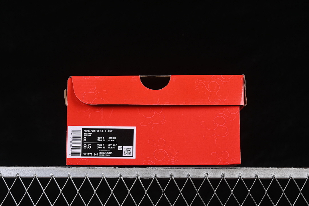 Nike [XL1979-144]-[AIR FORCE 1 07 LOW CASUAL SNEAKERS WHITE/RED]-[WOMAN:36-39]-[MAN:40-45] - Image 12