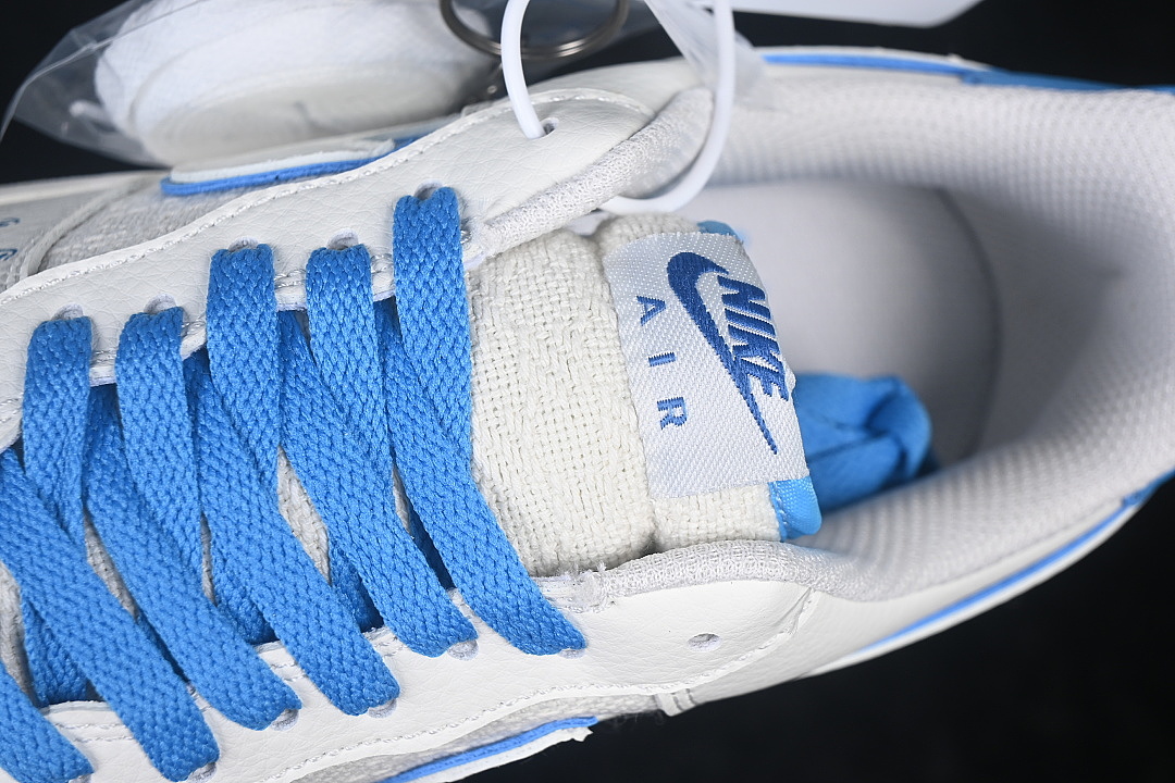 Nike [FJ4146-103]-[AIR FORCE 1 07 LOW CASUAL SNEAKERS DARK BLUE/WHITE]-[WOMAN:36-39]-[MAN:40-45] - Image 8
