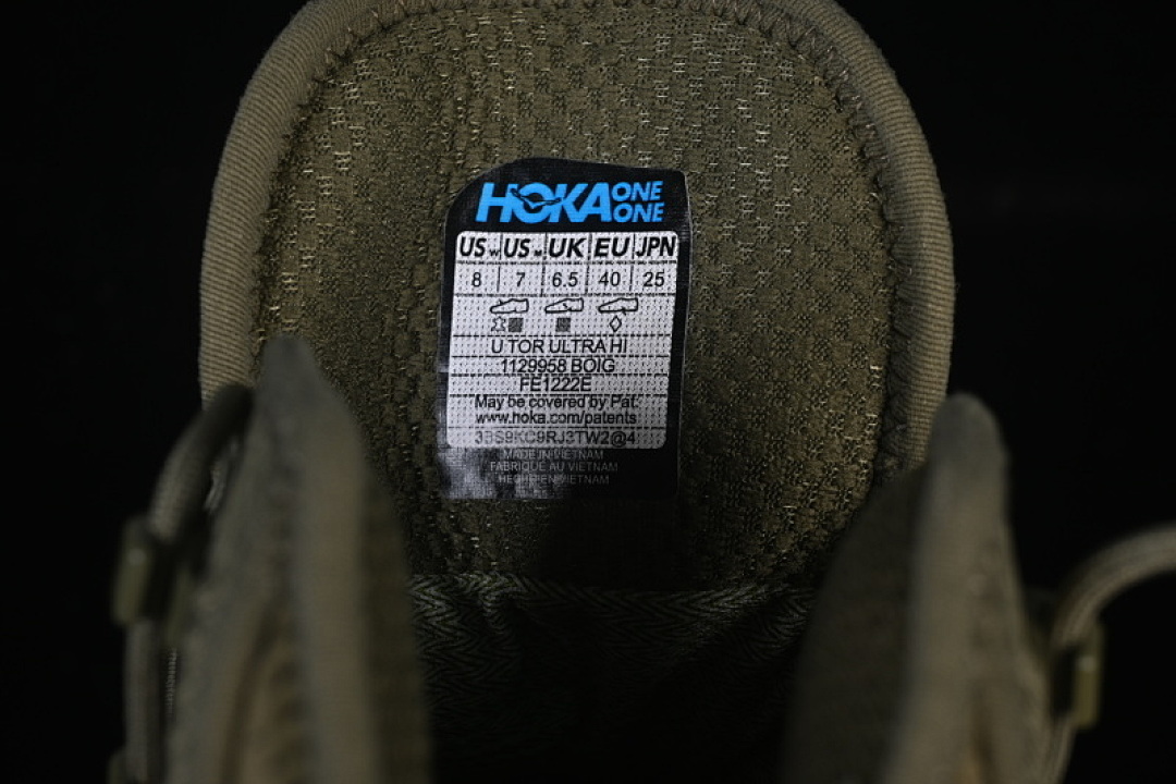 Hoka [1129958]-[ONE ONE TOR ULTRA HI CLIMBING BOOT ARMY GREEN/COFFEE]-[WOMAN:39]-[MAN:40-46] - Image 5