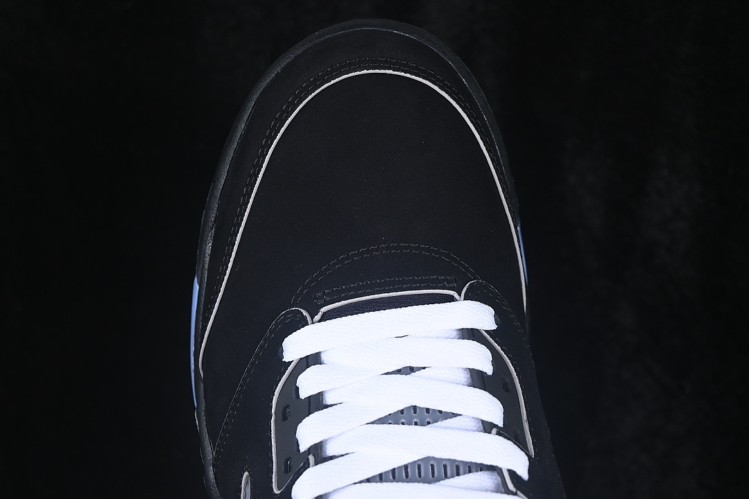 Unbranded [HF3975-001]-[AIR JORDAN 5 AJ5 BASKETBALL SHOES BLACK/INKINESS]-[WOMAN:36-39]-[MAN:40-49] - Image 9