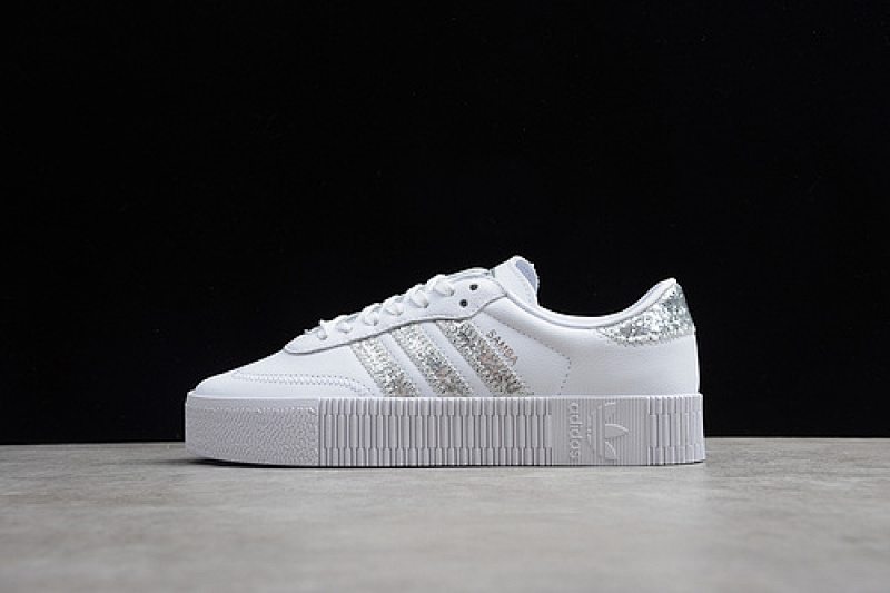 Adidas Adidas SAMBAROSE SHOES CLOUD WHITE/CLOUD WHITE/SILVER · FX3819, photo 1