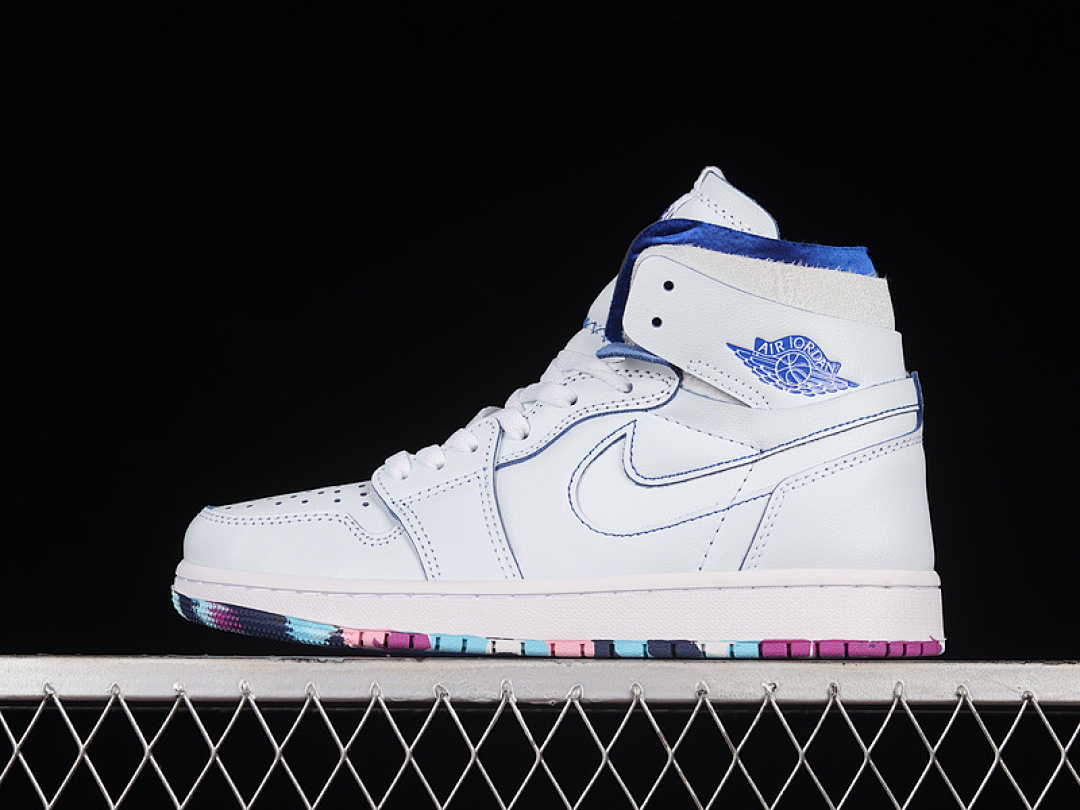 Jordan [DX6036-111]-[AIR JORDAN 1 ZOOM CMFT 25 YEARS IN CHINA WHITE/BLUE/BLACK]-[UNISEX:36-46], photo 1