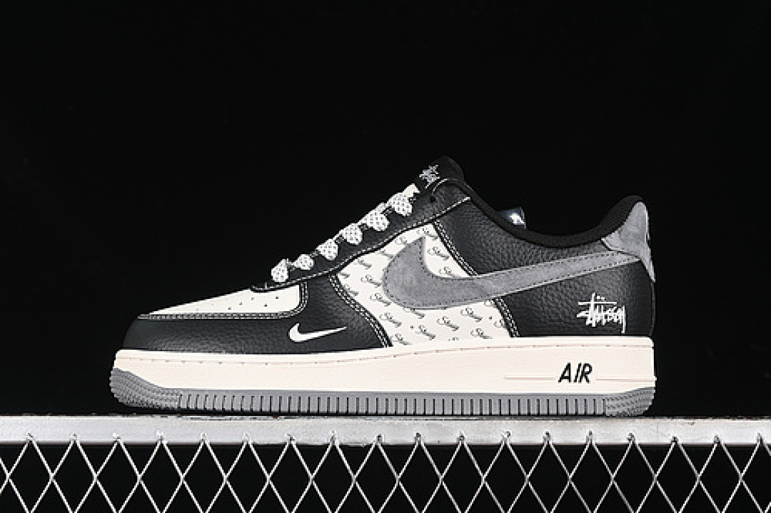 Nike [XZ3328-566]-[AIR FORCE 1 07 LOW GREY/WHITE/BLACK]-[WOMAN:36-39]-[MAN:40-45], photo 1