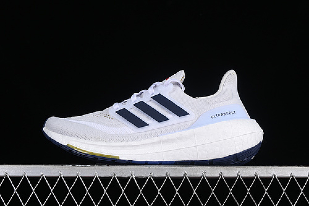 ULTRA BOOST LIGHT 23 WHITE/GREY/BLUE · ID3285, photo 1