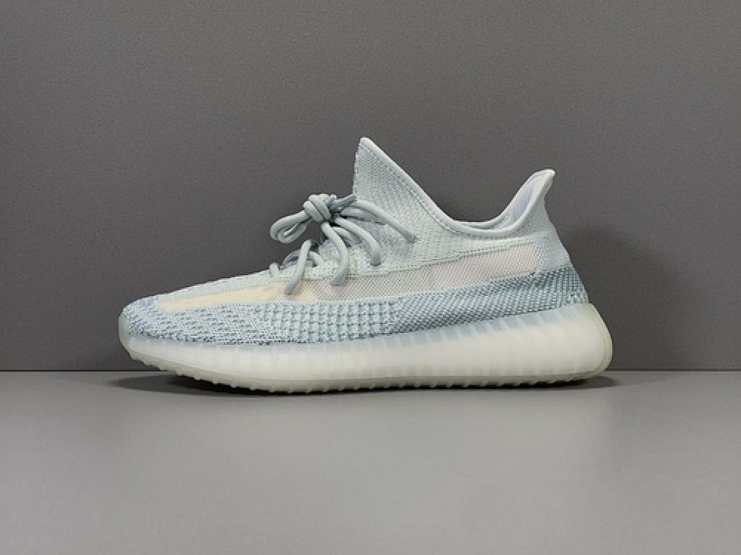 Adidas [FW3043]-[YEEZY BOOST 350 V2 CLOUD WHITE NON-REFLECTIVE WHITE/CLOUD WHITE]-[UNISEX:36-48], photo 1