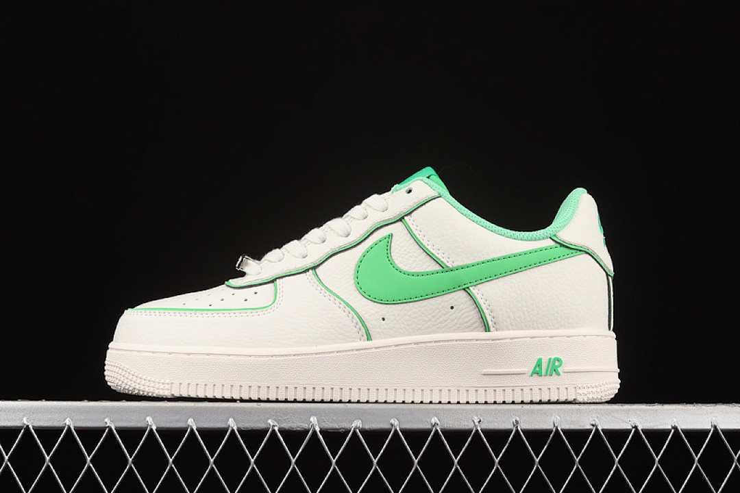 Nike [UH8958-022]-[AIR FORCE 1 LOW 07 SU19 BEIGE/GREEN/WHITE]-[WOMAN:36-39]-[MAN:40-45], photo 1
