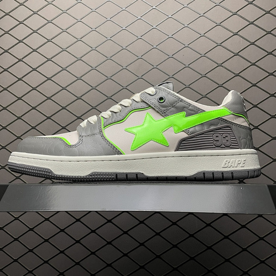 Bape [BAPE STA SK8 TO NIGO GREY/GREY/GREEN]-[WOMAN:36-39]-[MAN:40-44], photo 1