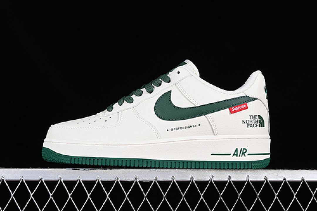 Nike [SU2305-002]-[SUPREME THE NORTH FACE AIR FORCE 1 07 LOW GREEN/WHITE]-[WOMAN:36-39]-[MAN:40-45], photo 1