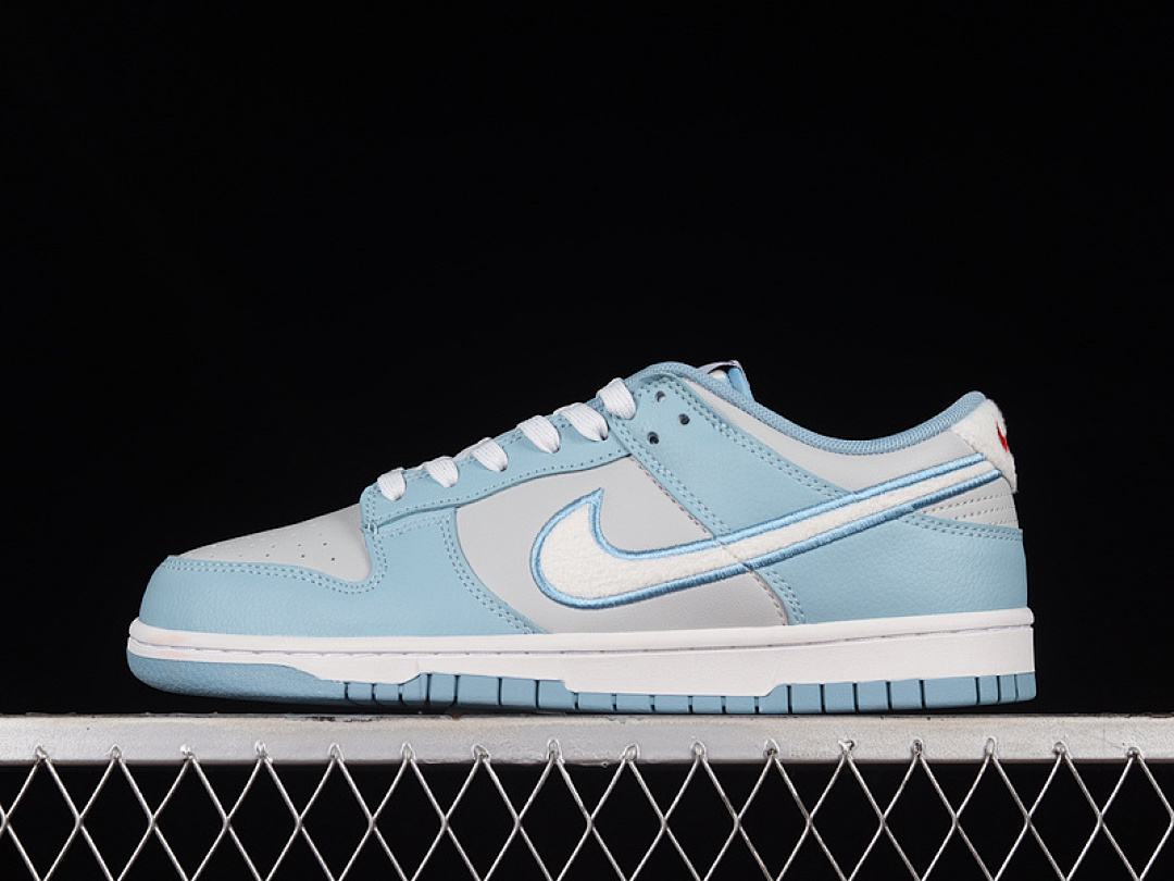 Unbranded [FB1871-011]-[DUNK LOW FLEECE SWOOSH LIGHT BLUE]-[WOMAN:36-39]-[MAN:40-45], photo 1