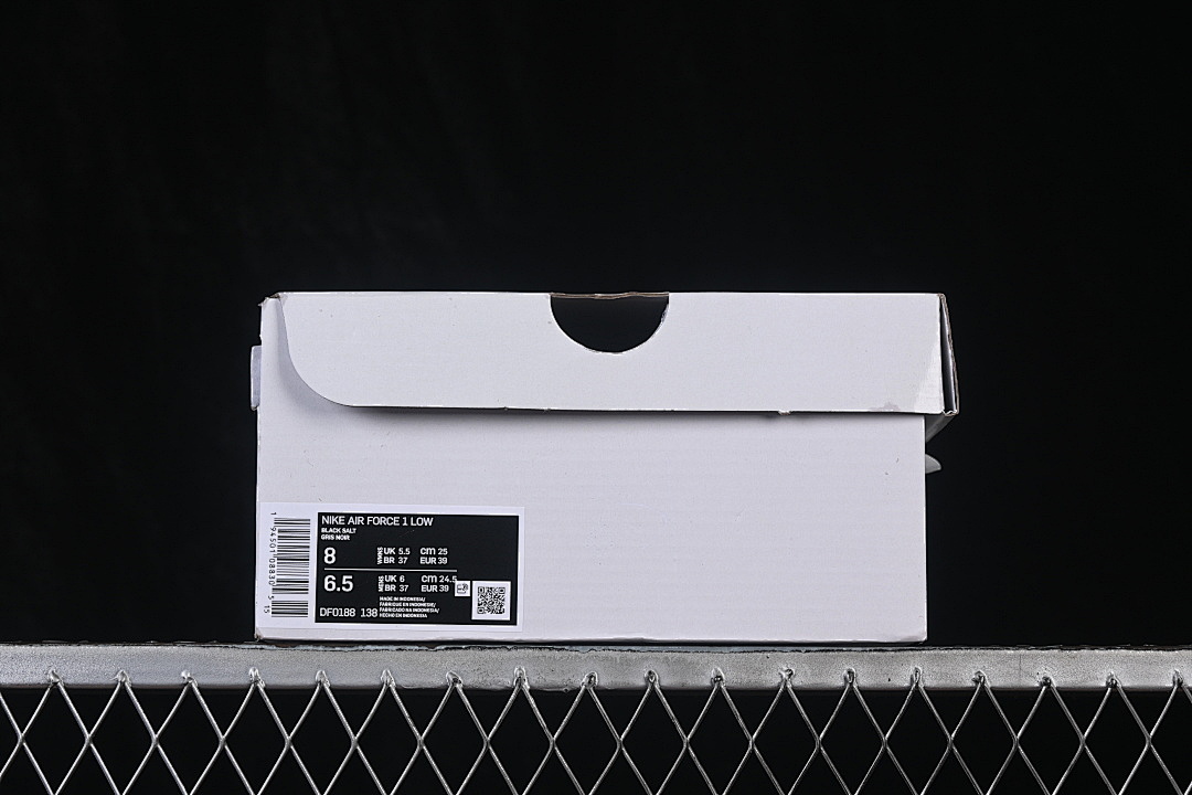 Nike [DF0188-138]-[AIR FORCE 1 07 LOW CASUAL SNEAKERS WHITE/GREY/BLACK]-[WOMAN:36-39]-[MAN:40-45] - Image 12