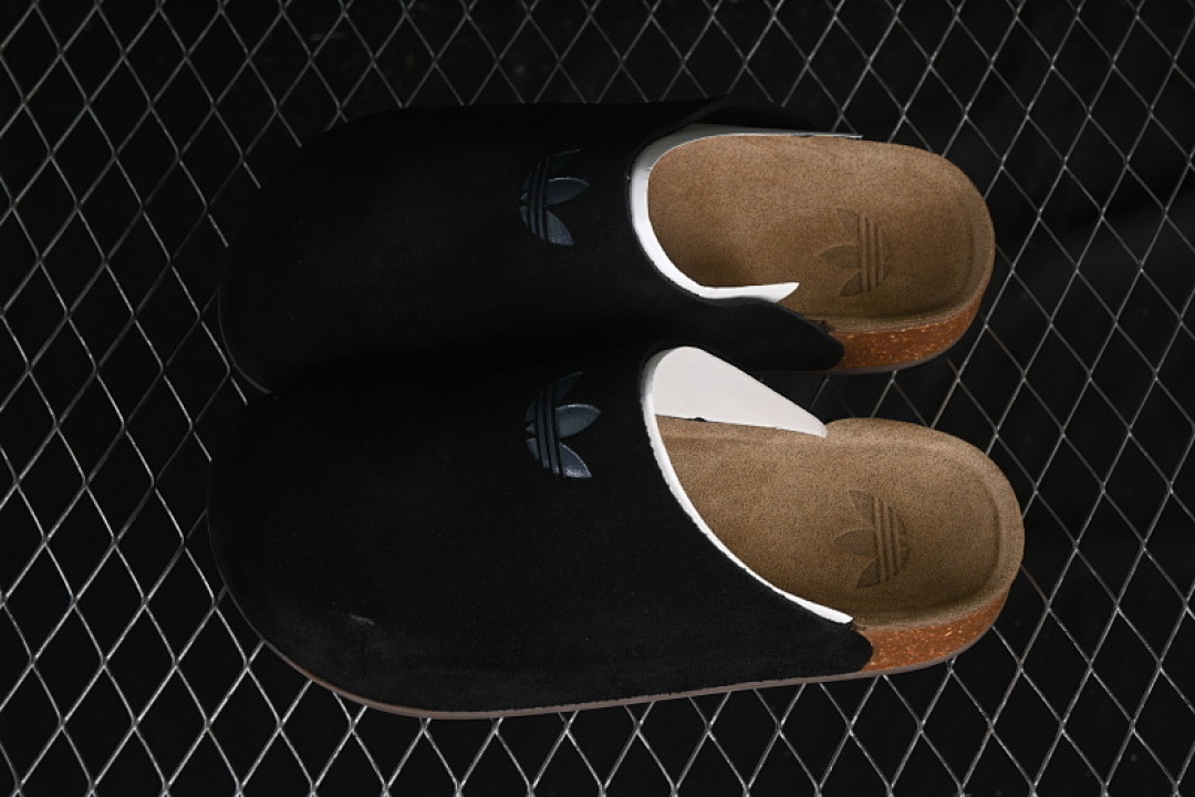 Adidas [JQ4367]-[ORIGINALS ADIMULE CASUAL SEMI TRAILER BLACK/COFFEE]-[WOMAN:35-39]-[MAN:40-45] - Image 9
