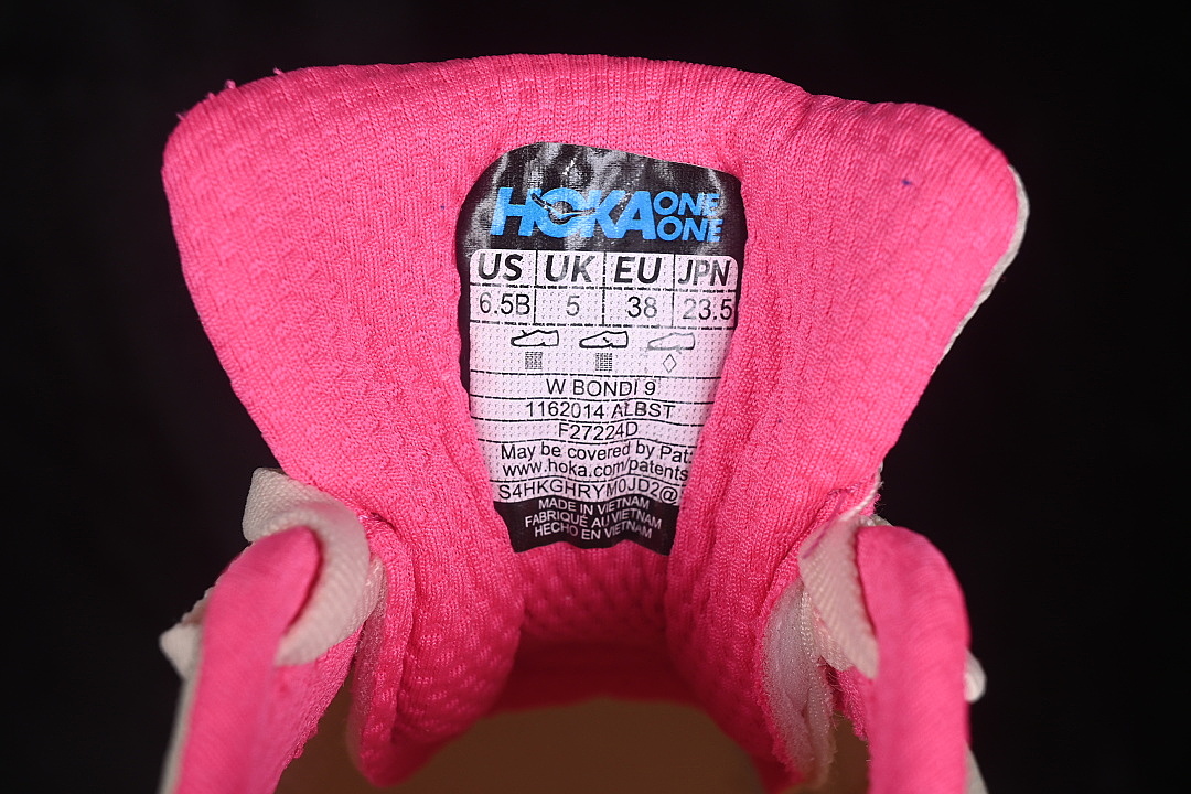On Running [1162014 ALBST]-[BONDI 9 CUSHIONED RUNNING SHOES PINK/BEIGE/YELLOW]-[WOMAN:36-39]-[MAN:40-41] - Image 5
