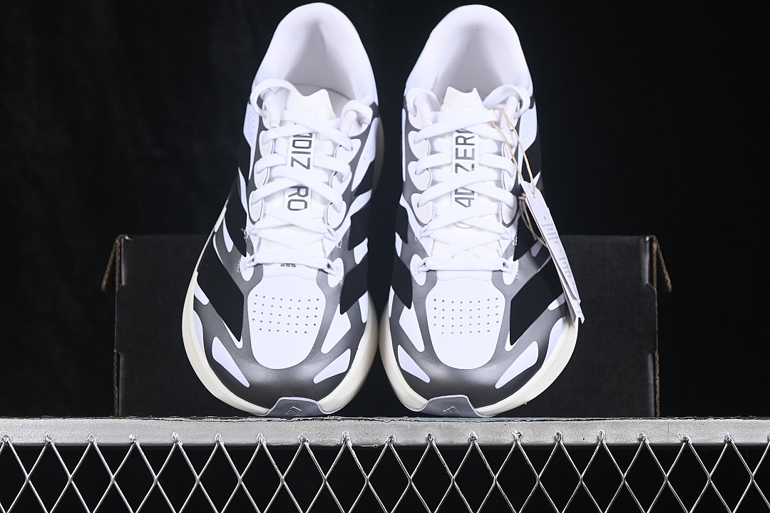 Adidas [KI4763]-[ULTRA LIGHT AND BREATHABLE RUNNING SHOES GREY/WHITE/BLACK]-[WOMAN:36-39]-[MAN:40-45] - Image 12