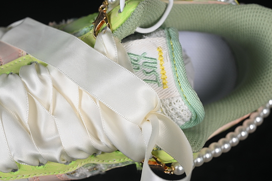 Nike [FJ7740-101]-[AIR FORCE 1 07 LOW WHITE/GREEN/PINK]-[WOMAN:36-39]-[MAN:40-45] - Image 9