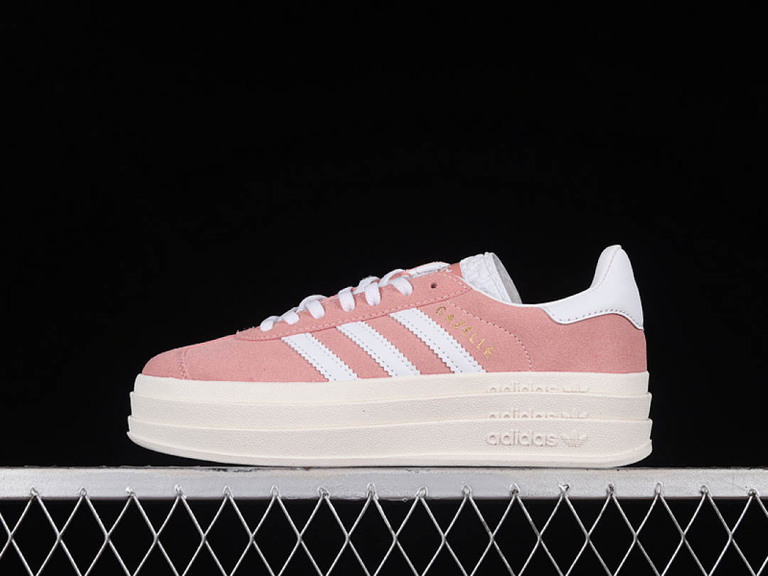 Adidas GAZELLE BOLD SHOES SUPER POP/CLOUD WHITE/CORE WHITE · IG9653, photo 1