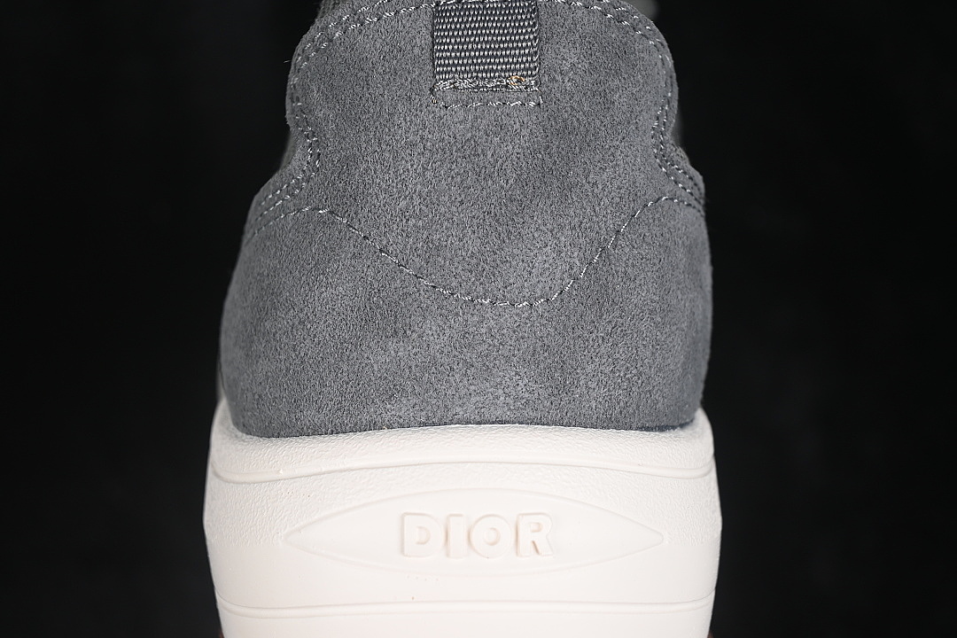 Dior [LOUNGE LACE UP CASUAL LIFE SHOES CONCRETE GREY/GREY]-[MAN:40-45] - Image 5