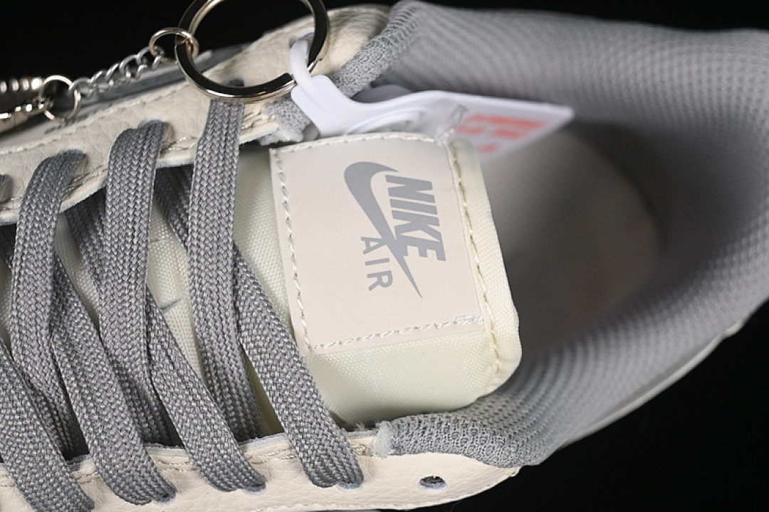 Nike [XX3168-147]-[AIR FORCE 1 07 LOW SUPREME WHITE/GREY]-[WOMAN:36-39]-[MAN:40-45] - Image 9