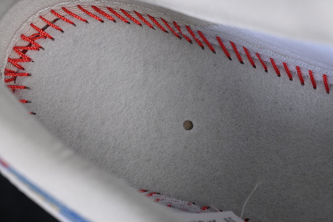 Nike [DN1688-813]-[AIR FORCE 1 07 LOW WHITE/BLUE/RED]-[WOMAN:36-39]-[MAN:40-45] - Image 5