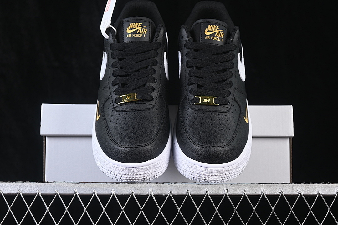 Nike [CZ0270-001]-[AIR FORCE 1 LOW 07 ESSENTIAL BLACK/WHITE/BLACK/BLACK]-[WOMAN:36-39]-[MAN:40-45] - Image 13