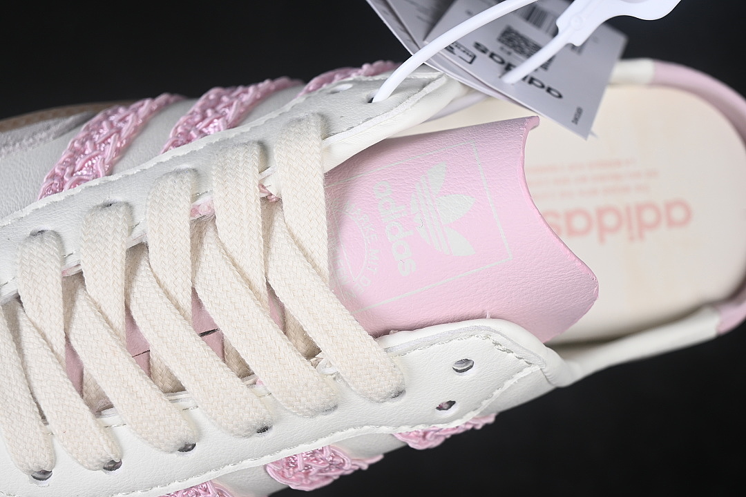 Adidas [HP5052]-[SAMBA JANE MARY LAZY LIFE SHOES LIGHT PINK/PINK]-[WOMAN:36-39]-[MAN:40-42] - Image 8