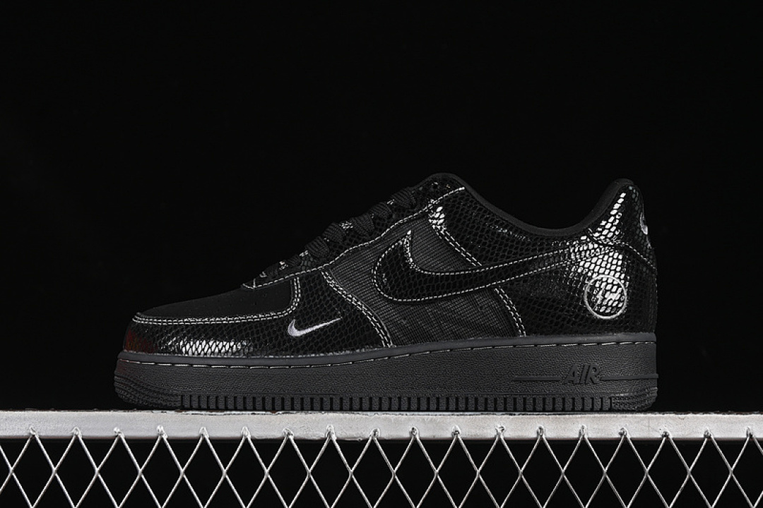 Nike [SC9207-529]-[AIR FORCE 1 07 LOW BLACK]-[WOMAN:36-39]-[MAN:40-45] - Image 2