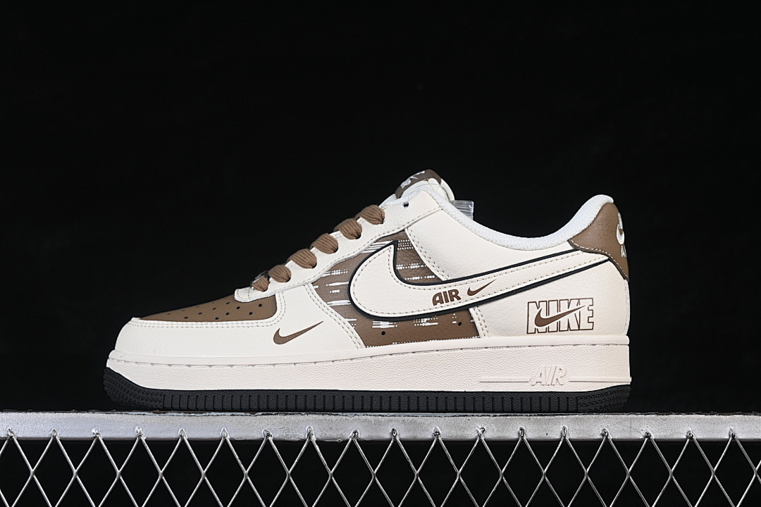 Nike [XD9314-618]-[AIR FORCE 1 07 LOW WHITE/BROWN]-[WOMAN:36-39]-[MAN:40-45] - Image 2