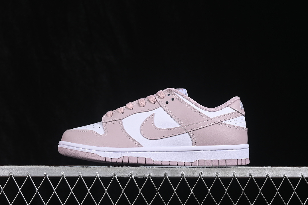 Unbranded [IM6572-103]-[DUNK LOW WHITE/WHITE/PARTICLE ROSE]-[WOMAN:35.5-39]-[MAN:40], photo 1