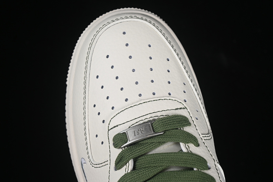 Nike [XS1958-525]-[AIR FORCE 1 07 LOW WHITE/GREEN]-[WOMAN:36-39]-[MAN:40-45] - Image 10