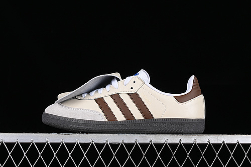 Adidas Adidas SAMBA OG WHITE/BROWN/BLACK · IG1024, photo 1